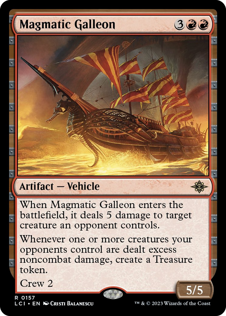 Magmatic Galleon [The Lost Caverns of Ixalan] | Boutique FDB TCG