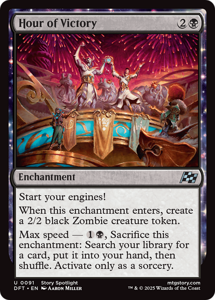Hour of Victory [Aetherdrift] | Boutique FDB TCG