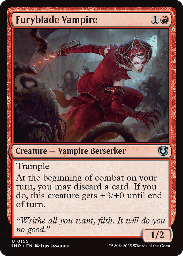 Furyblade Vampire [Innistrad Remastered] | Boutique FDB TCG