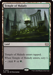 Temple of Malady [Duskmourn: House of Horror Commander] | Boutique FDB TCG