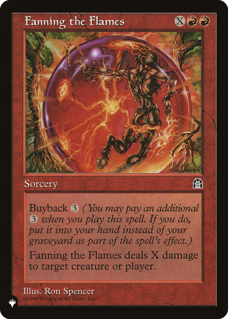 Fanning the Flames [The List Reprints] | Boutique FDB TCG