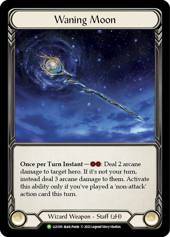 Waning Moon [LGS109] (Promo)  Cold Foil | Boutique FDB TCG