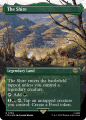 The Shire (Borderless) (Surge Foil) [The Lord of the Rings: Tales of Middle-Earth] | Boutique FDB TCG