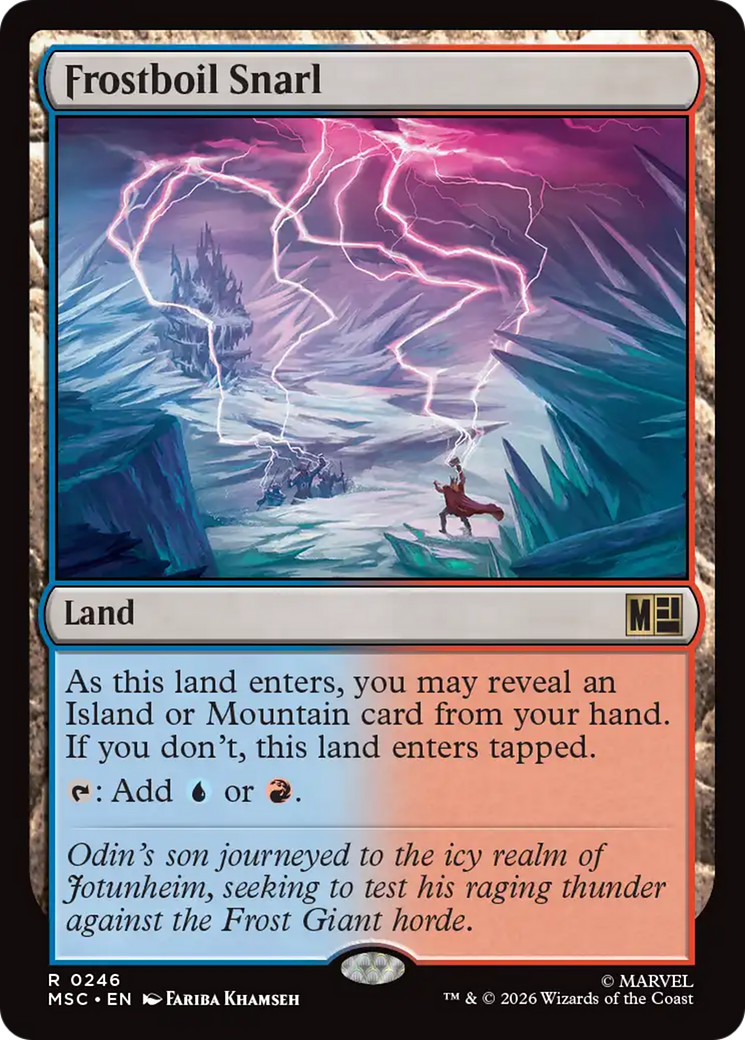Frostboil Snarl [Marvel Super Heroes Commander] | Boutique FDB TCG