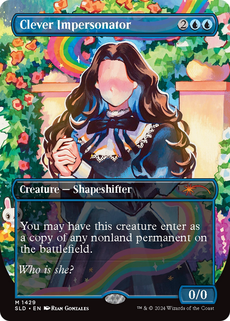 Clever Impersonator (Rainbow Foil) [Secret Lair Drop Series] | Boutique FDB TCG