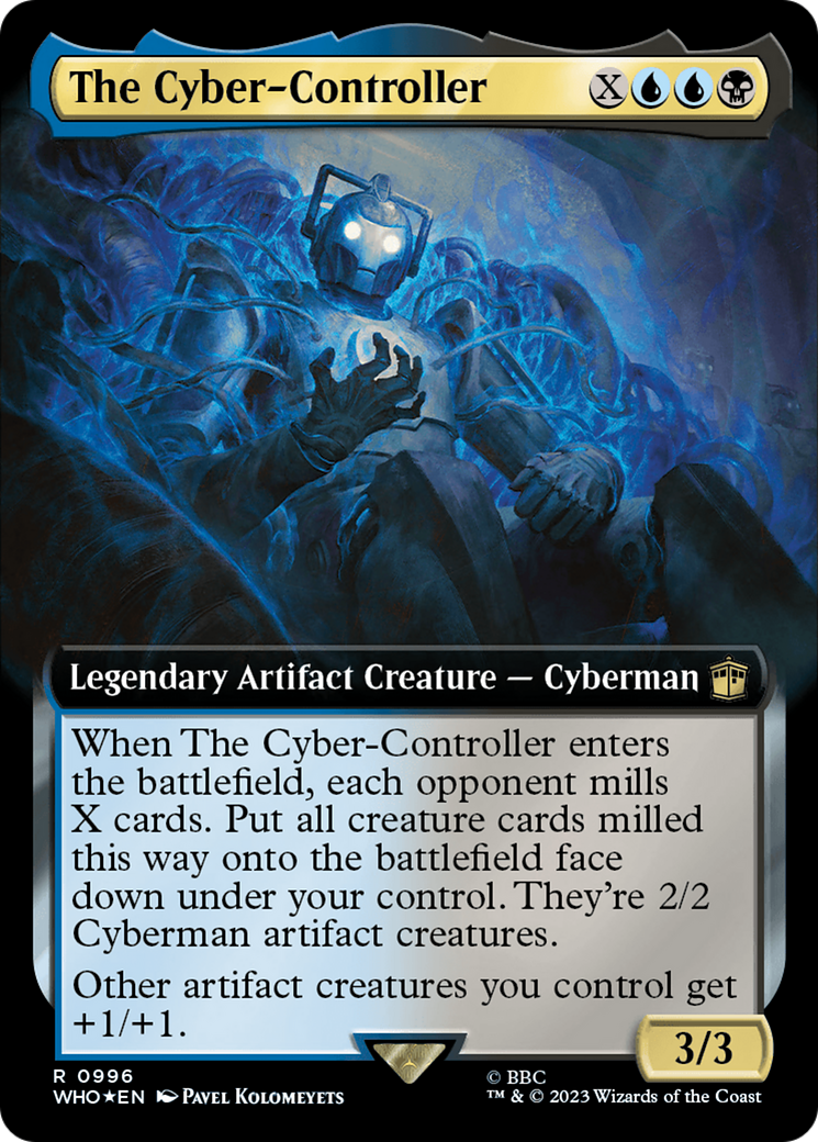 The Cyber-Controller (Extended Art) (Surge Foil) [Doctor Who] | Boutique FDB TCG