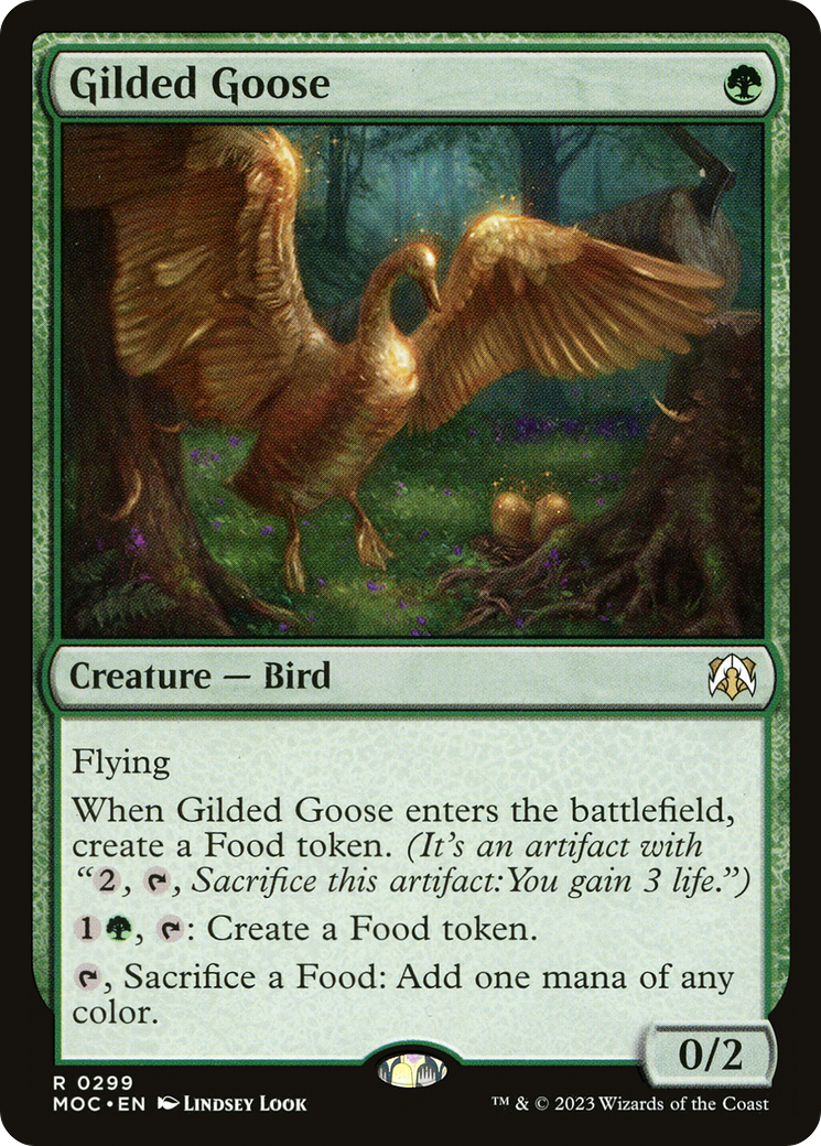 Gilded Goose [March of the Machine Commander] | Boutique FDB TCG