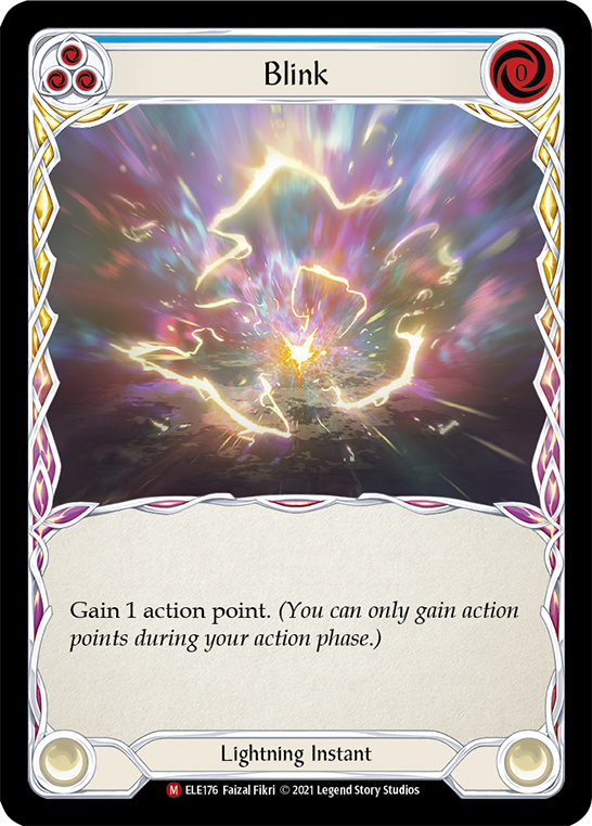 Blink [ELE176] (Tales of Aria)  1st Edition Rainbow Foil | Boutique FDB TCG