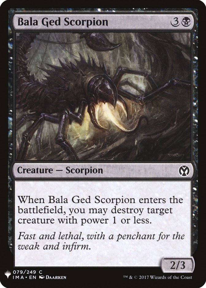 Bala Ged Scorpion [Mystery Booster] | Boutique FDB TCG