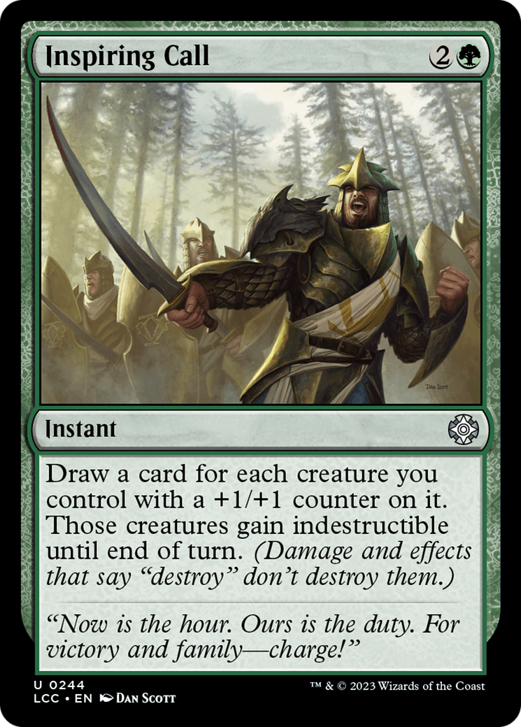 Inspiring Call [The Lost Caverns of Ixalan Commander] | Boutique FDB TCG