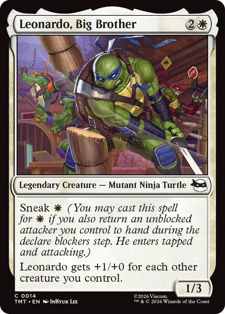 Leonardo, Big Brother [Teenage Mutant Ninja Turtles] | Boutique FDB TCG