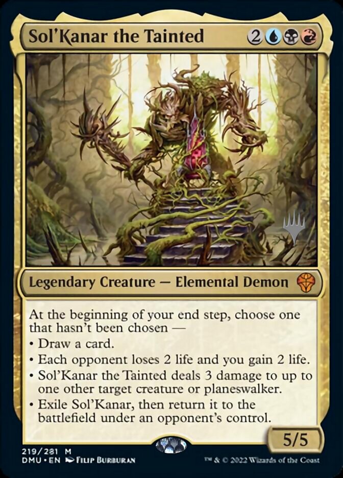 Sol'Kanar the Tainted (Promo Pack) [Dominaria United Promos] | Boutique FDB TCG
