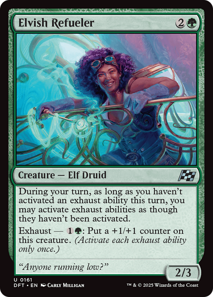 Elvish Refueler [Aetherdrift] | Boutique FDB TCG