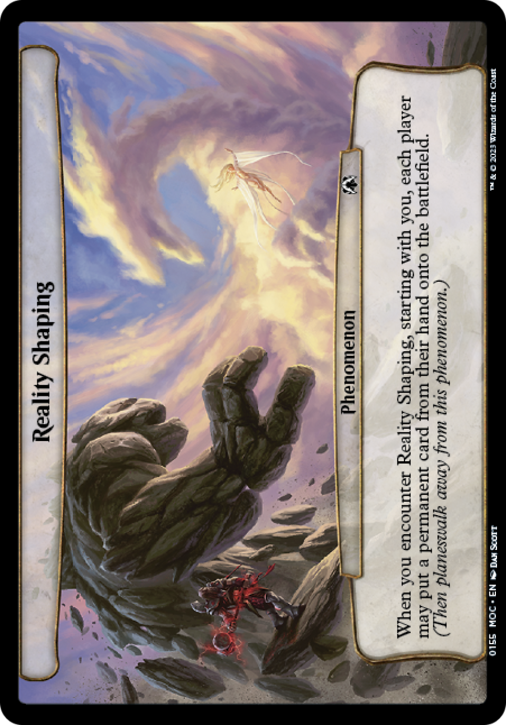 Reality Shaping [March of the Machine Commander] | Boutique FDB TCG