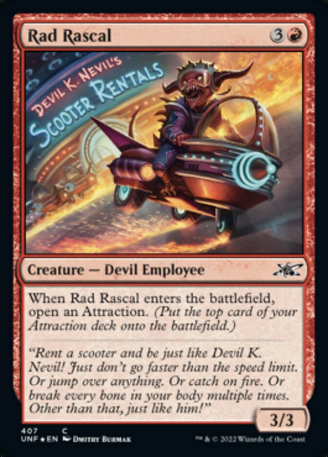 Rad Rascal (Galaxy Foil) [Unfinity] | Boutique FDB TCG