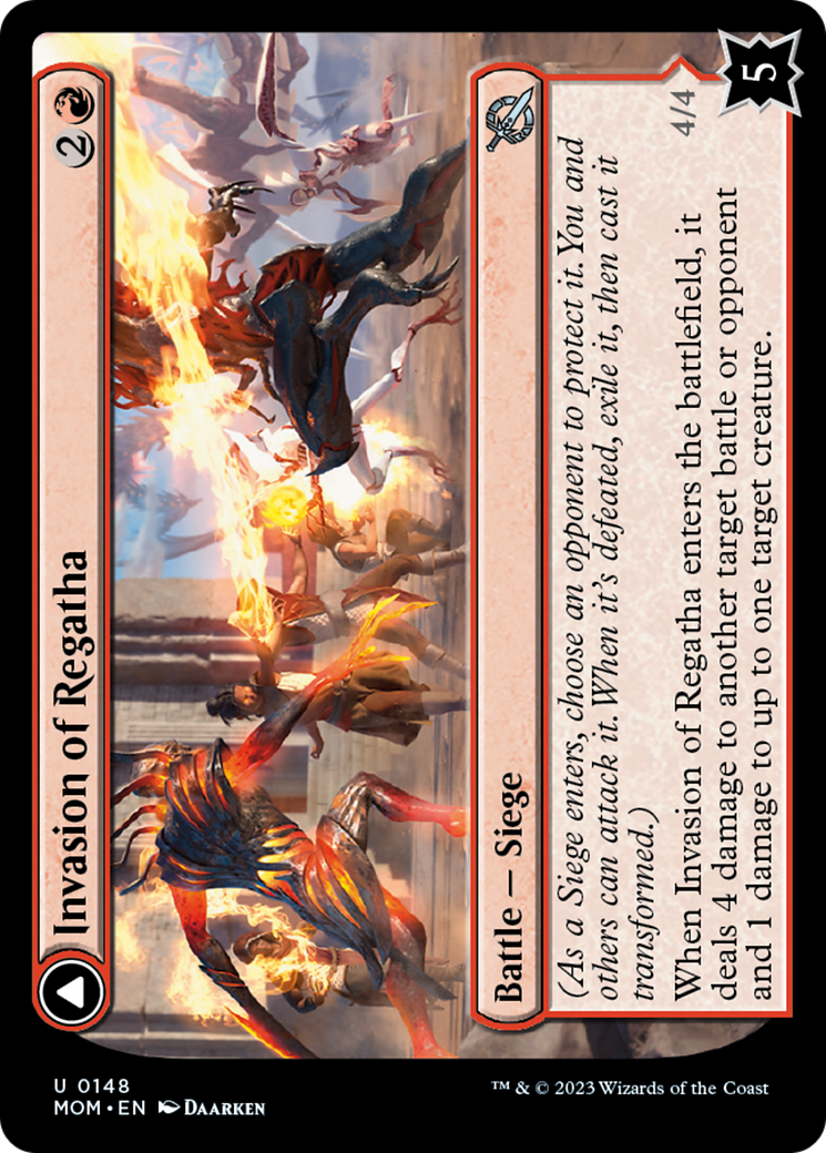 Invasion of Regatha // Disciples of the Inferno [March of the Machine] | Boutique FDB TCG