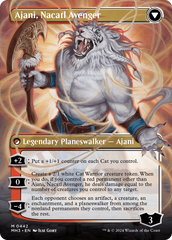 Ajani, Nacatl Pariah // Ajani, Nacatl Avenger (Borderless) [Modern Horizons 3] | Boutique FDB TCG