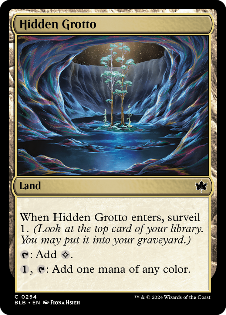 Hidden Grotto [Bloomburrow] | Boutique FDB TCG