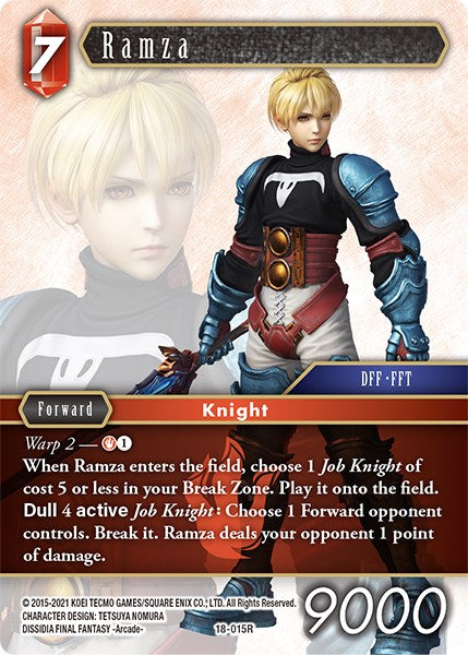 Ramza [Resurgence of Power] | Boutique FDB TCG