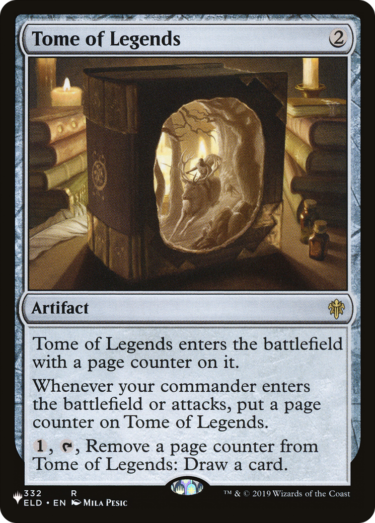 Tome of Legends (Surge Foil) [Marvel Super Heroes Commander] | Boutique FDB TCG