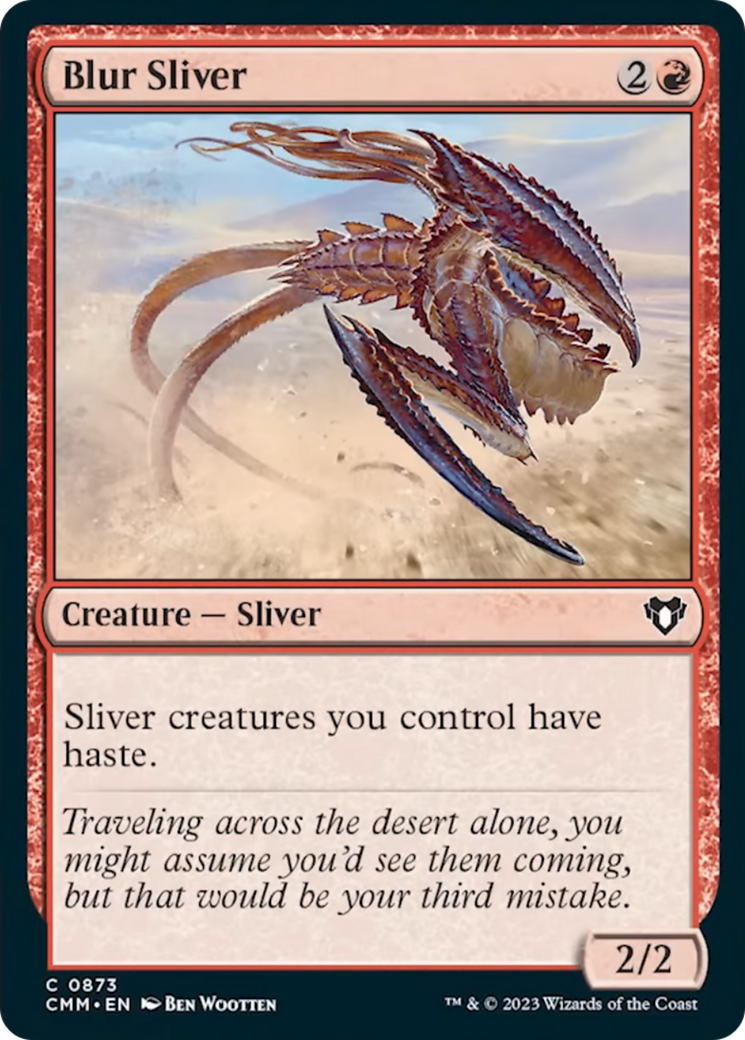 Blur Sliver [Commander Masters] | Boutique FDB TCG