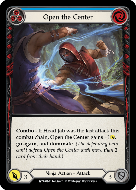 Open the Center (Blue) [WTR097-C] (Welcome to Rathe)  Alpha Print Normal | Boutique FDB TCG