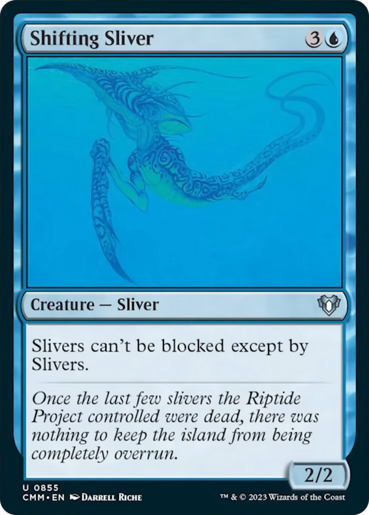 Shifting Sliver [Commander Masters] | Boutique FDB TCG