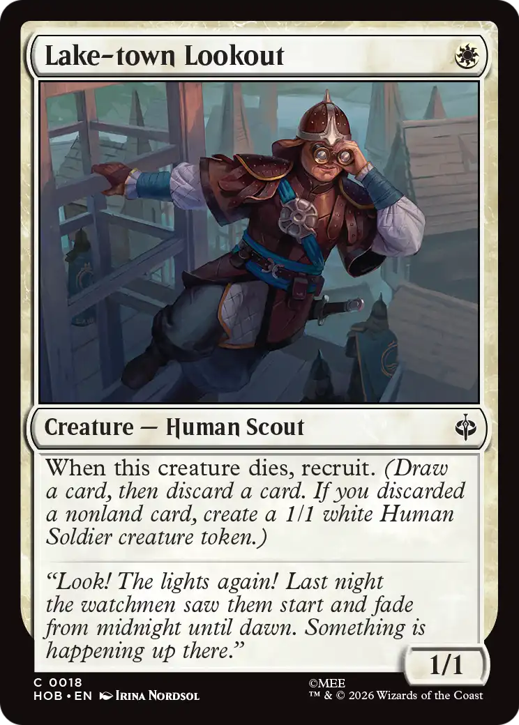 Lake-town Lookout [The Hobbit] | Boutique FDB TCG