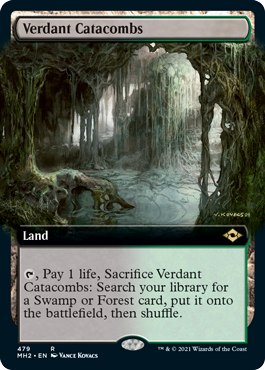 Verdant Catacombs (Extended Art) [Modern Horizons 2] | Boutique FDB TCG