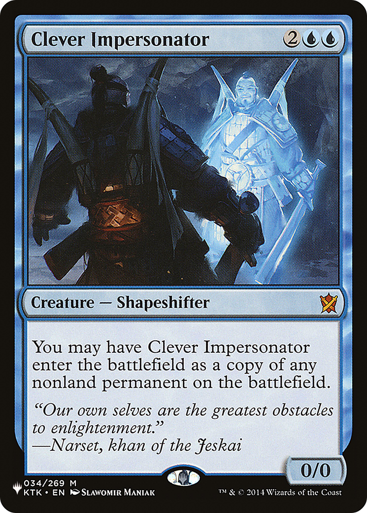 Clever Impersonator [The List Reprints] | Boutique FDB TCG