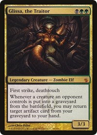 Glissa, the Traitor (Mirrodin Besieged) [Oversize Cards] | Boutique FDB TCG