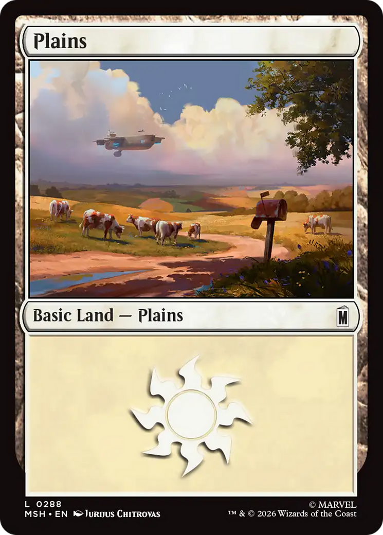 Plains (0288) [Marvel Super Heroes] | Boutique FDB TCG