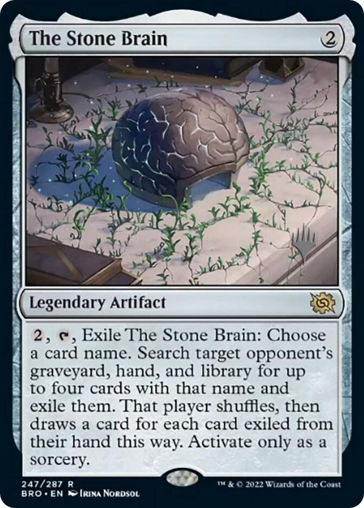 The Stone Brain (Promo Pack) [The Brothers' War Promos] | Boutique FDB TCG