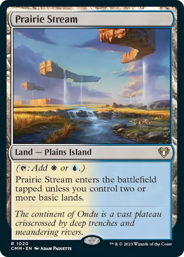 Prairie Stream [Commander Masters] | Boutique FDB TCG