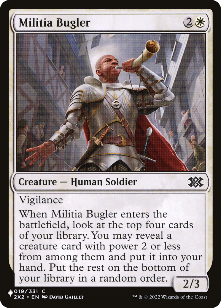 Militia Bugler [The List Reprints] | Boutique FDB TCG