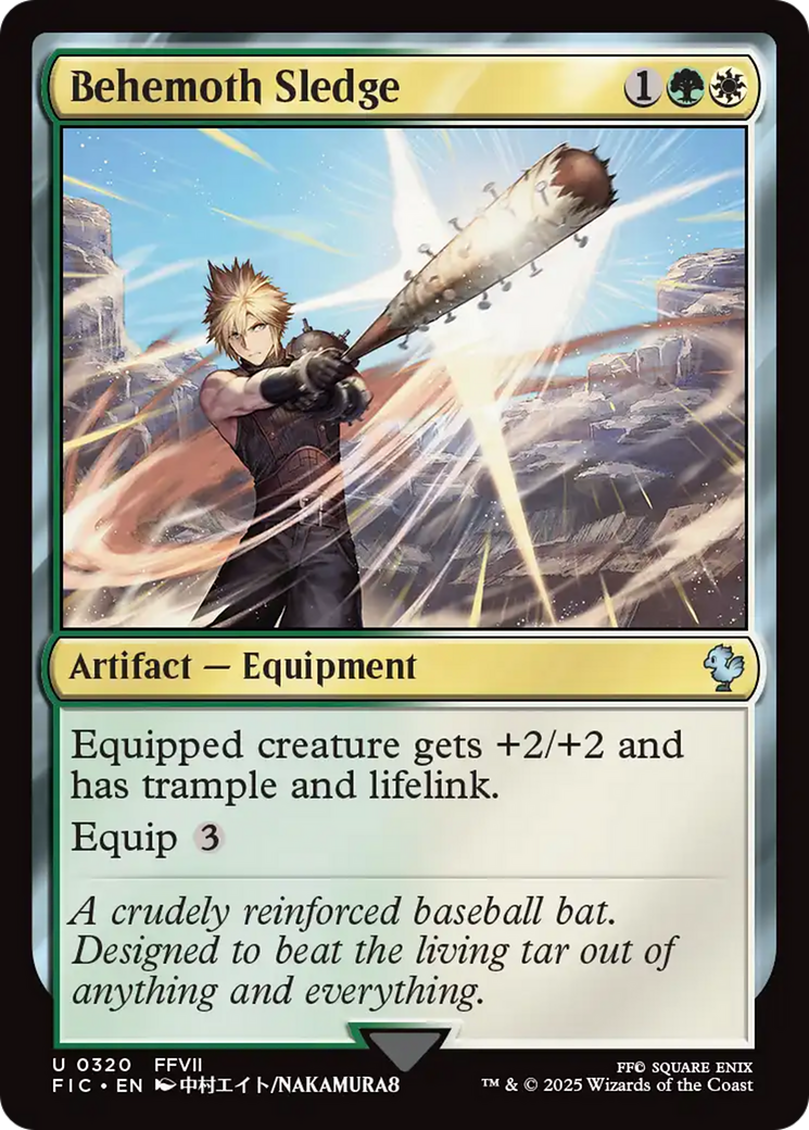 Behemoth Sledge [FINAL FANTASY Commander] | Boutique FDB TCG