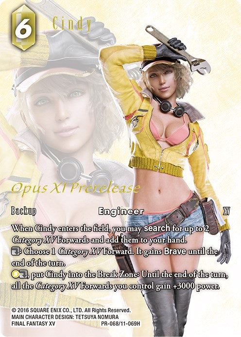 Cindy [Opus XI Promo Cards] | Boutique FDB TCG