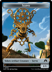 Servo // Zombie Army Double-Sided Token [Modern Horizons 3 Tokens] | Boutique FDB TCG