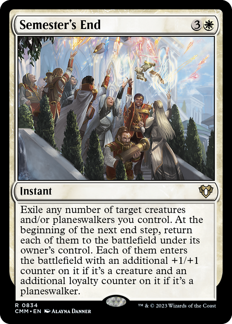 Semester's End [Commander Masters] | Boutique FDB TCG