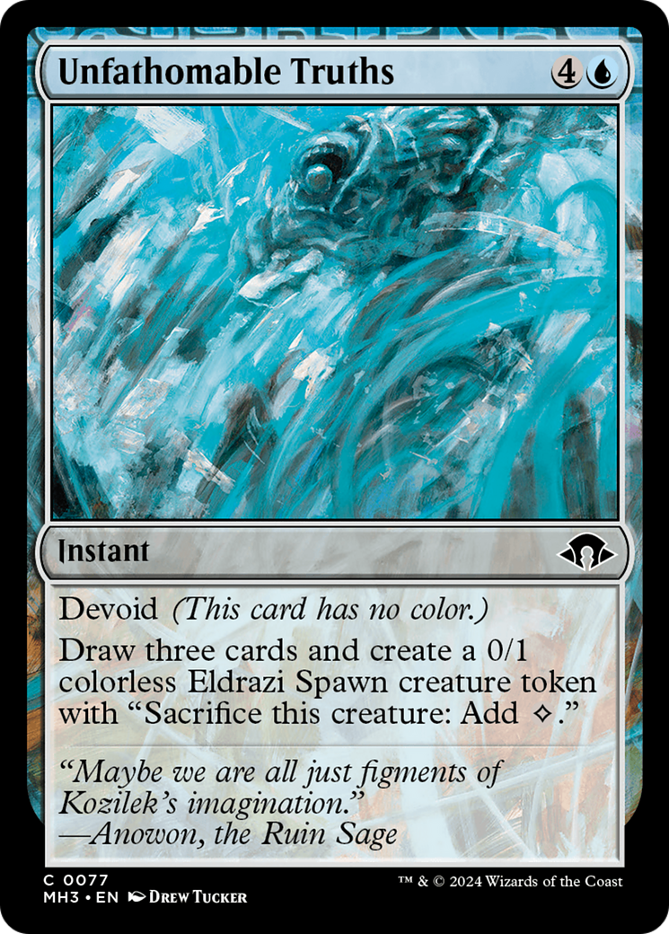 Unfathomable Truths [Modern Horizons 3] | Boutique FDB TCG