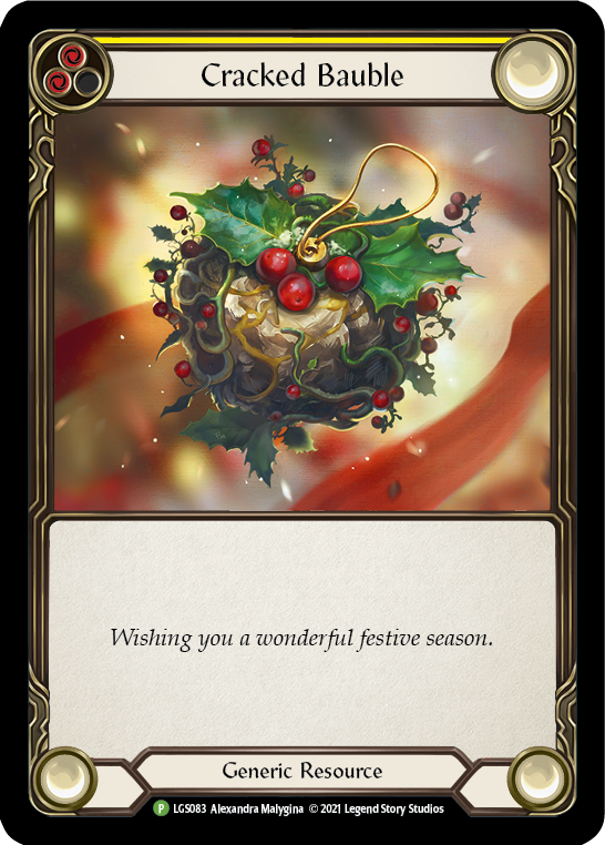 Cracked Bauble (Holiday 2021) [LGS083] (Promo)  Cold Foil | Boutique FDB TCG