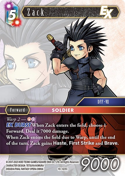 Zack EX [From Nightmares] | Boutique FDB TCG