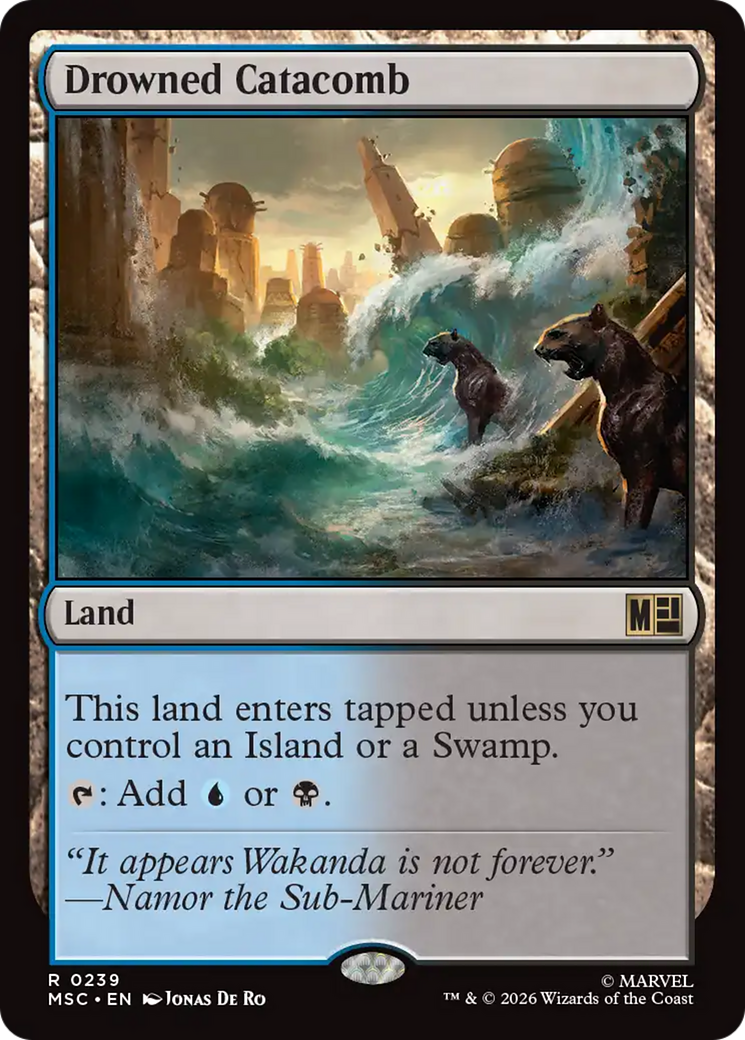 Drowned Catacomb [Marvel Super Heroes Commander] | Boutique FDB TCG