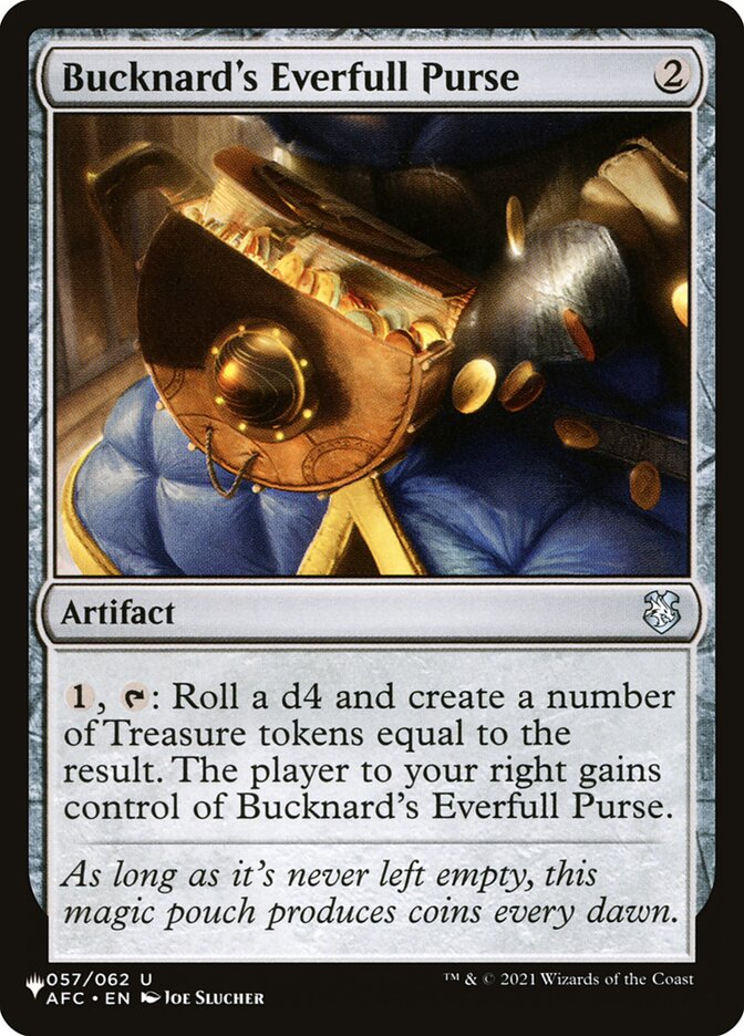 Bucknard's Everfull Purse [The List] | Boutique FDB TCG