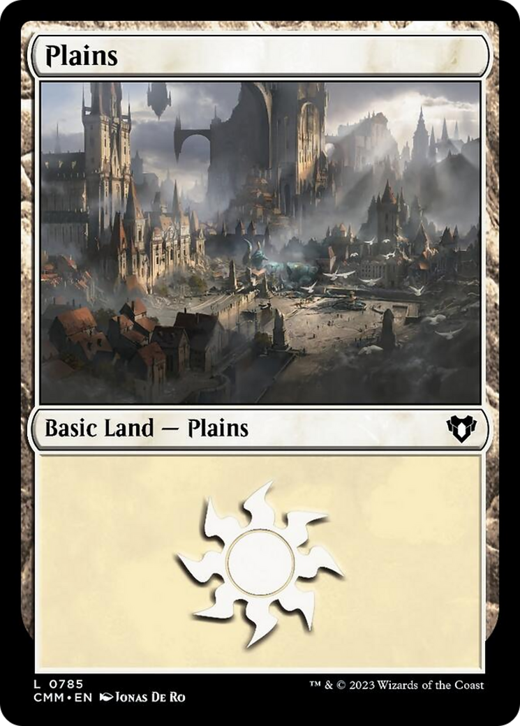 Plains (785) [Commander Masters] | Boutique FDB TCG