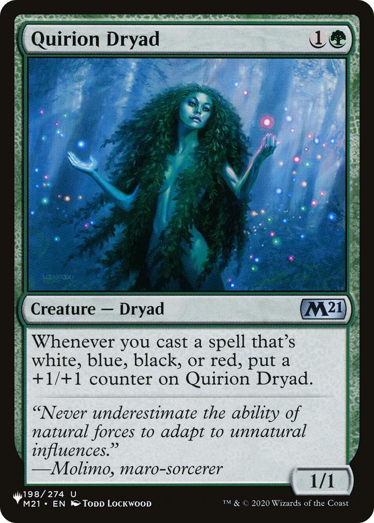 Quirion Dryad [The List] | Boutique FDB TCG