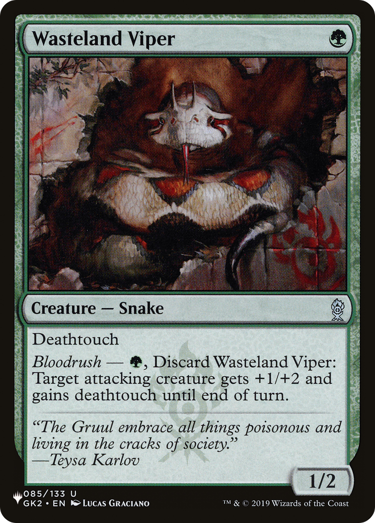 Wasteland Viper [The List] | Boutique FDB TCG