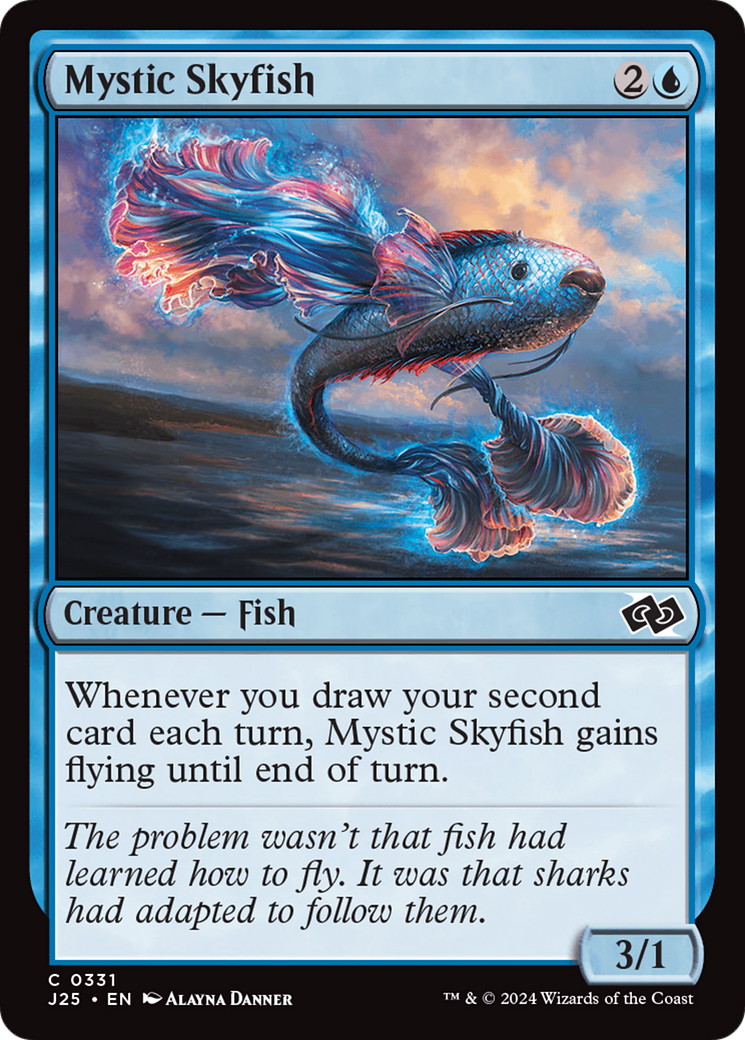 Mystic Skyfish [Foundations Jumpstart] | Boutique FDB TCG