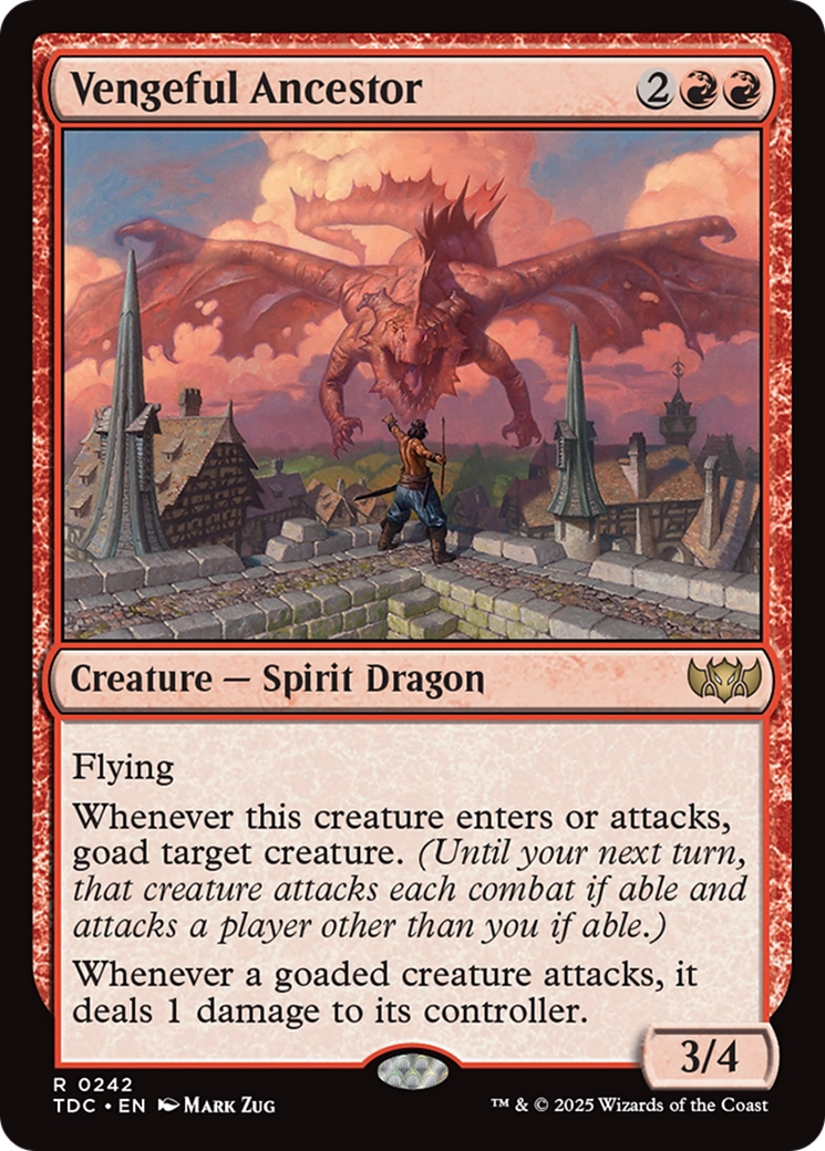 Vengeful Ancestor [Tarkir: Dragonstorm Commander] | Boutique FDB TCG