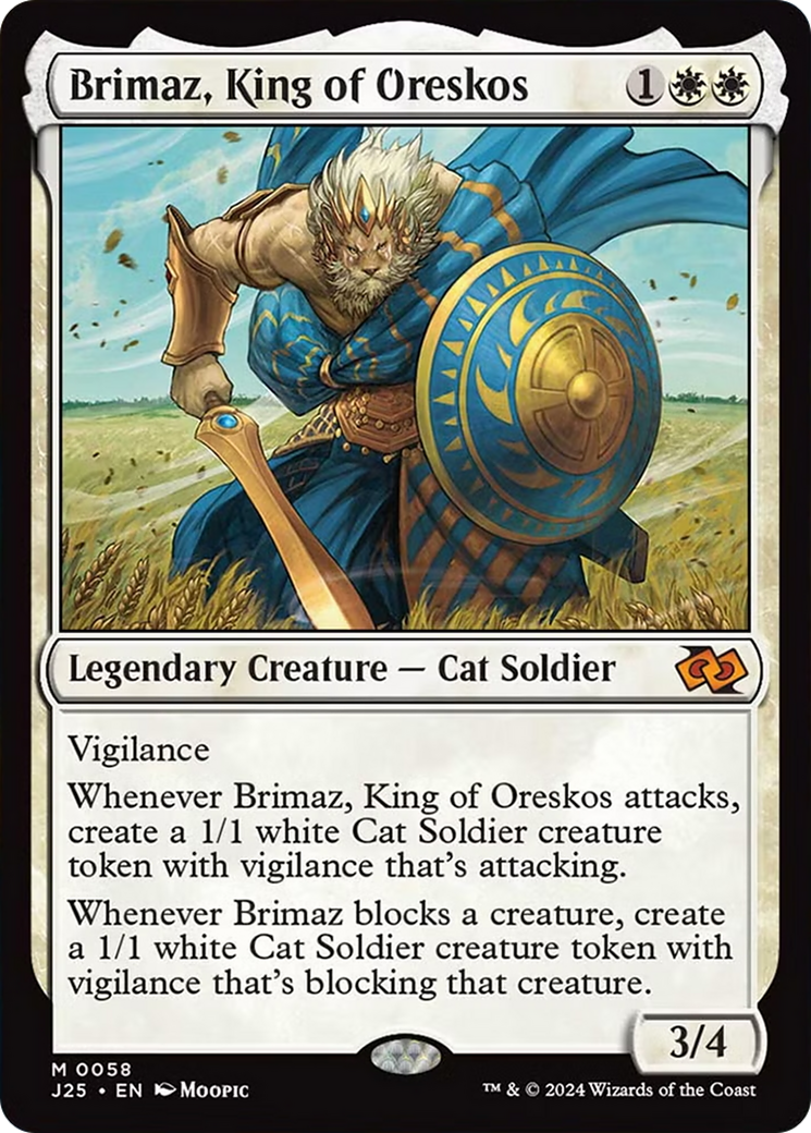 Brimaz, King of Oreskos (Anime) [Foundations Jumpstart] | Boutique FDB TCG